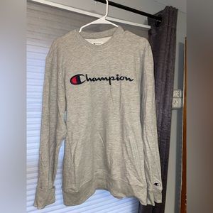 Grey champion sweatshirt